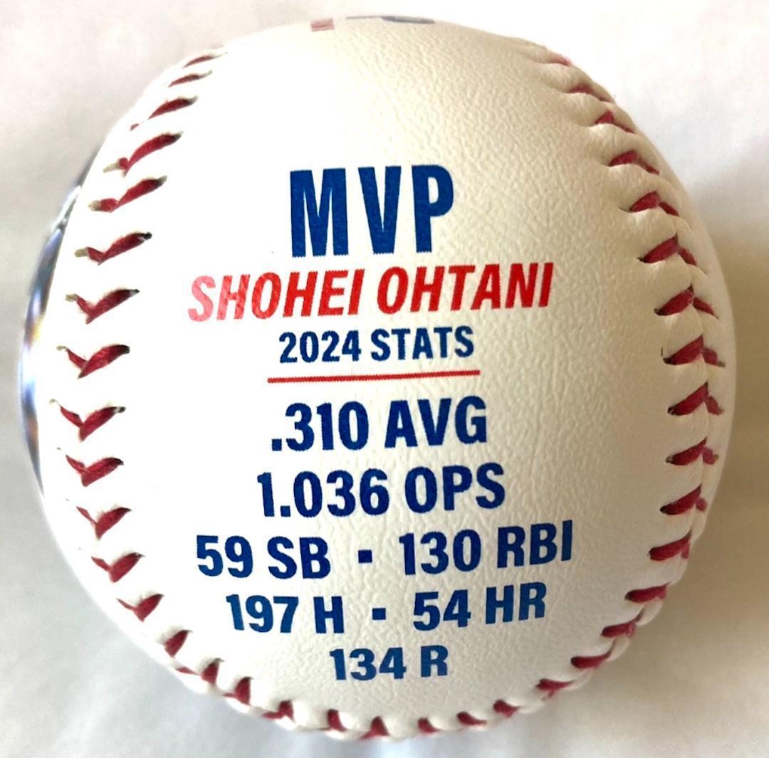【海外限定】大谷翔平 2024 MVP記念ボール LAドジャース MLB公式