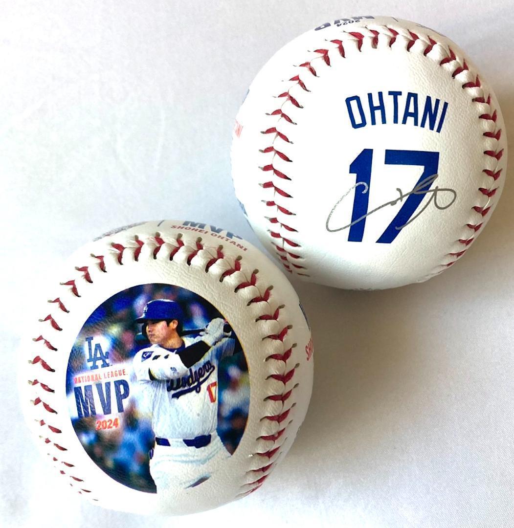 【海外限定】大谷翔平 2024 MVP記念ボール LAドジャース MLB公式