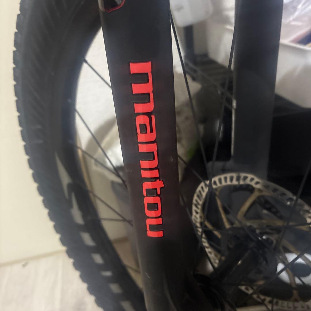 Manitou フォーク & スペシャライズドホイール27.5チューブラータイヤ