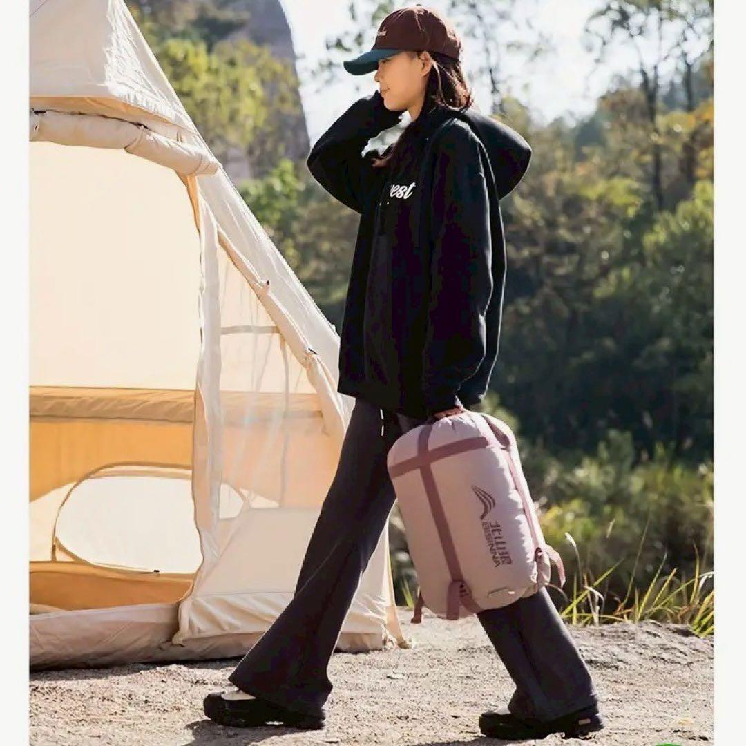 新品 極暖 寝袋 シュラフ マイクロフリース 毛布 フリース 封筒型 キャンプ