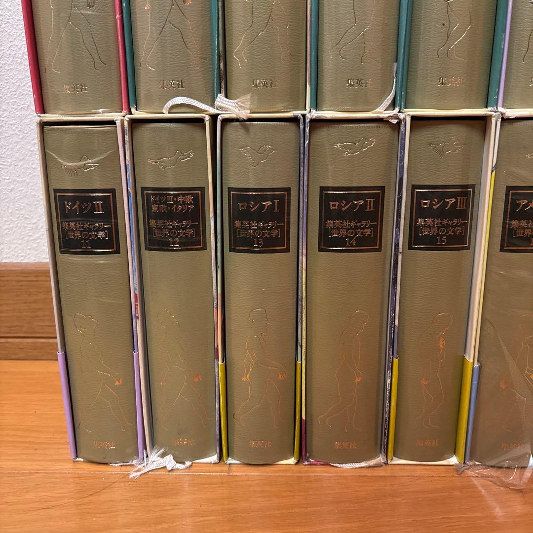 【未使用品】 集英社ギャラリー 世界の文学 20巻セット