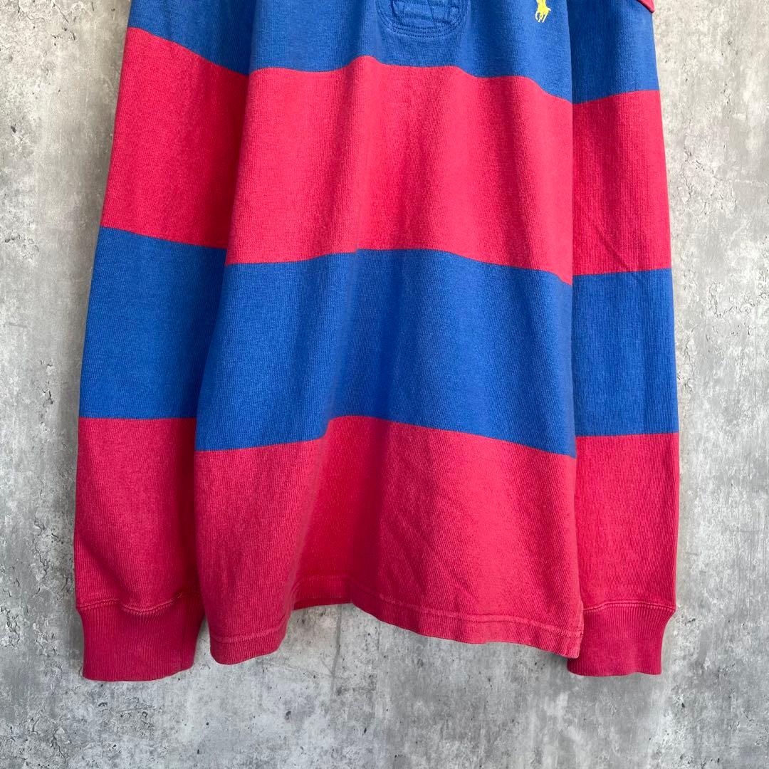 【状態◯】ポロ ラルフローレン 長袖 ラガーシャツ 古着 ユニセックス