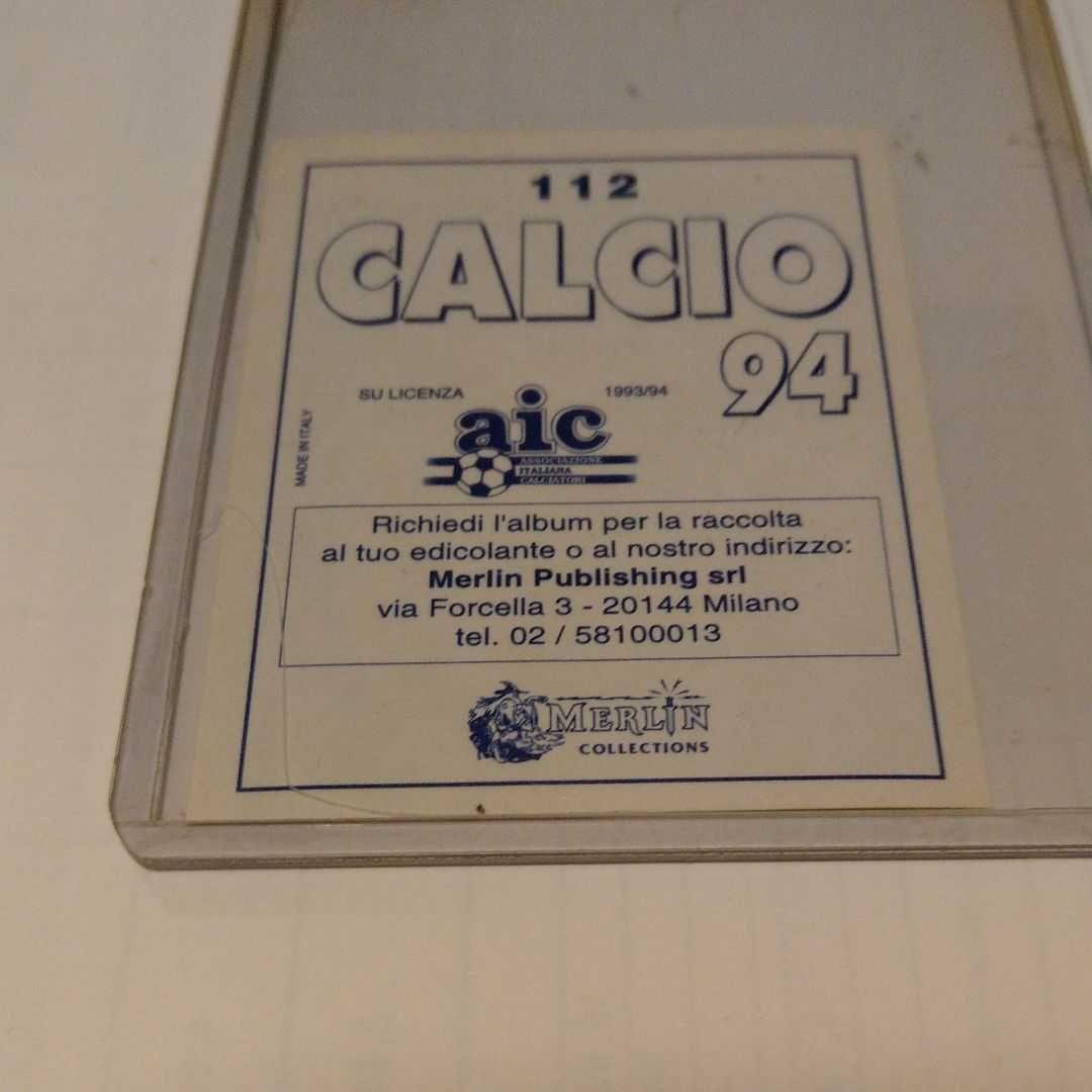 ロベルト・バッジョ 1994時代 未使用 ステッカー ユヴェントス