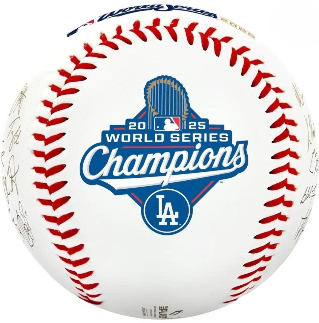 c*e様 2025MLB WS チャンピオンボール ロサンゼルスドジャース サイ