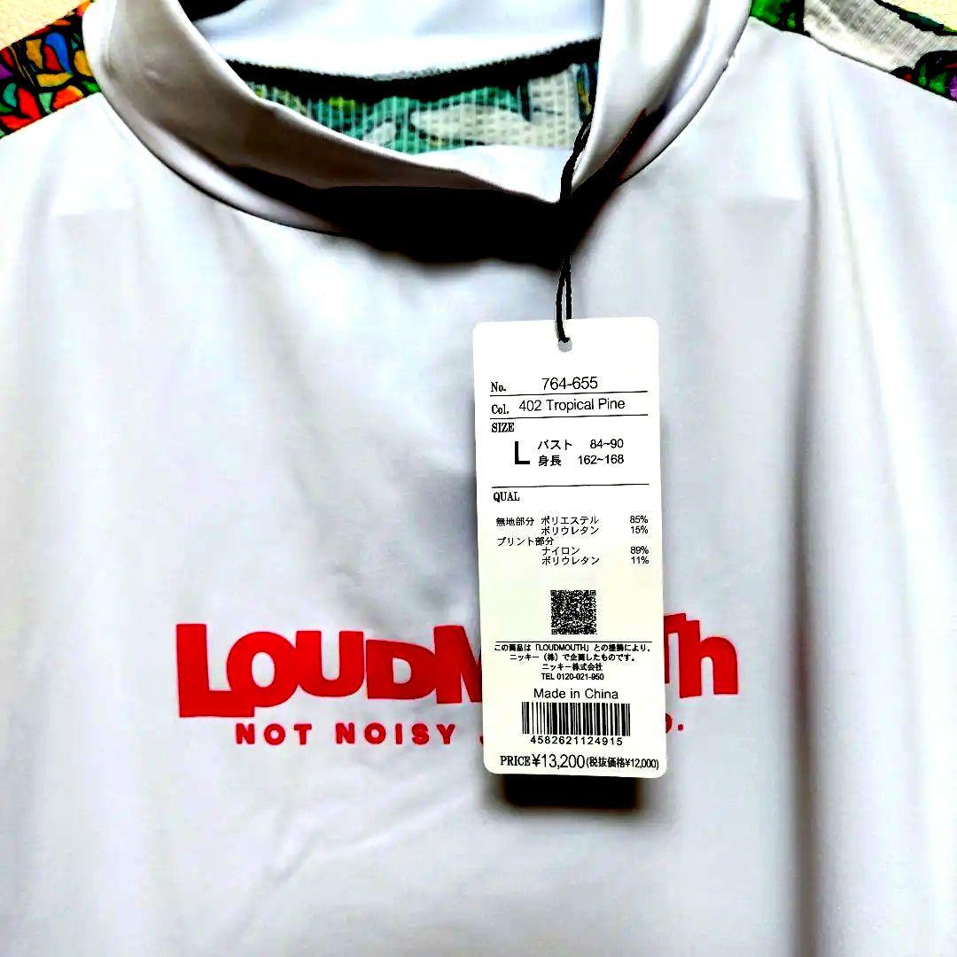 LOUDMOUTH〘ラウドマウスレディース ゴルフウェアモックネック半袖〙新品