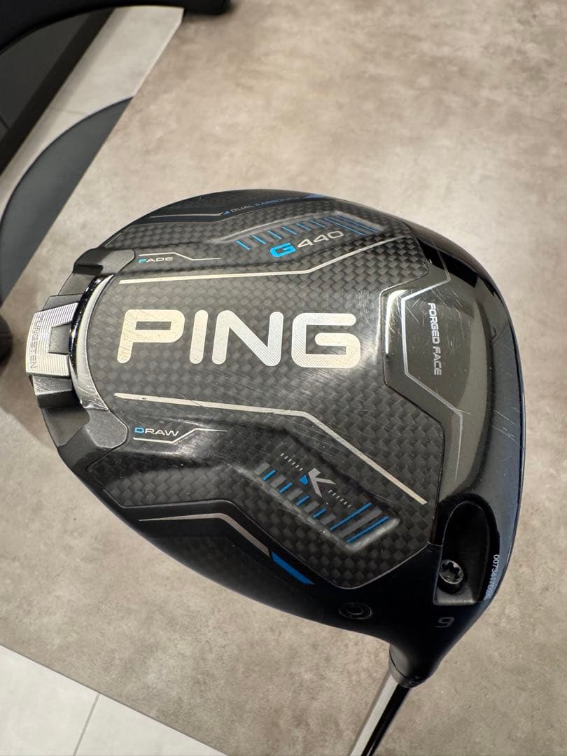 [最新] PING G440Ｋドライバー 9度 ツアークロム65S