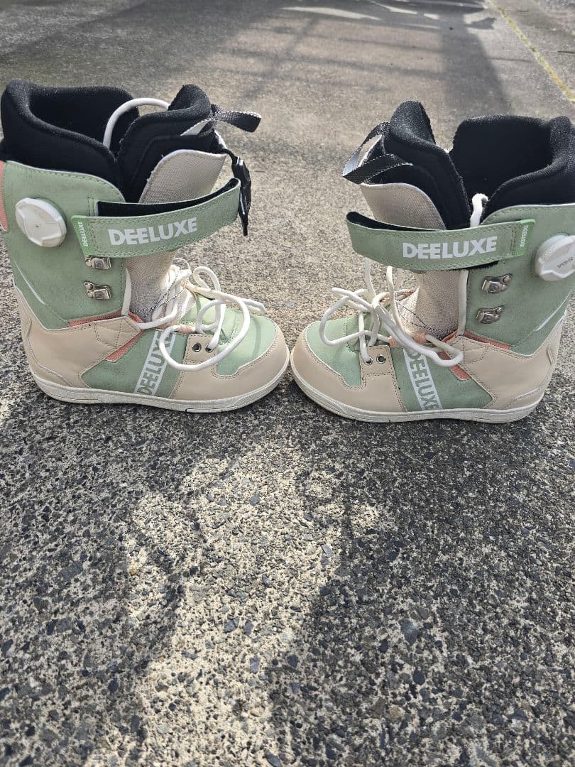 DEELUXE　DNA　スノーボードブーツ グリーン/ホワイト