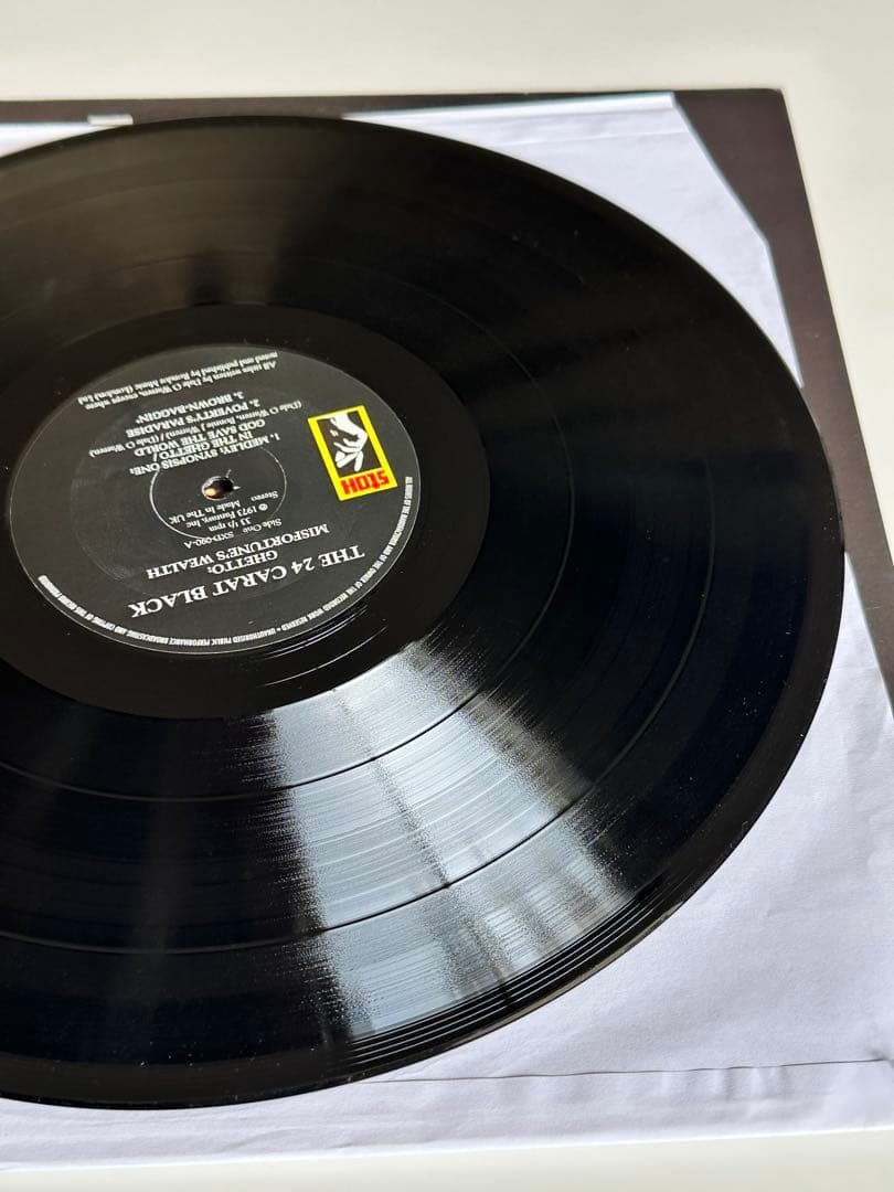 THE 24-CARAT BLACK GHETTO レコード