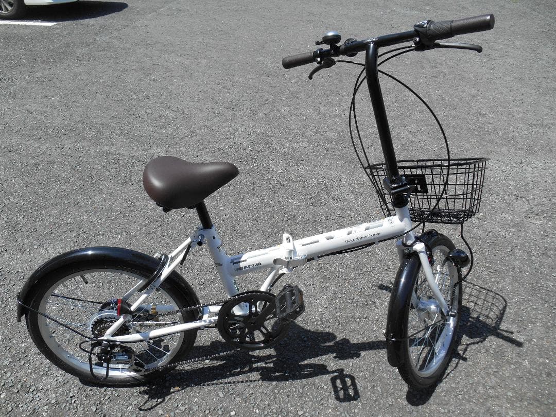 折りたたみ式コンパクト自転車