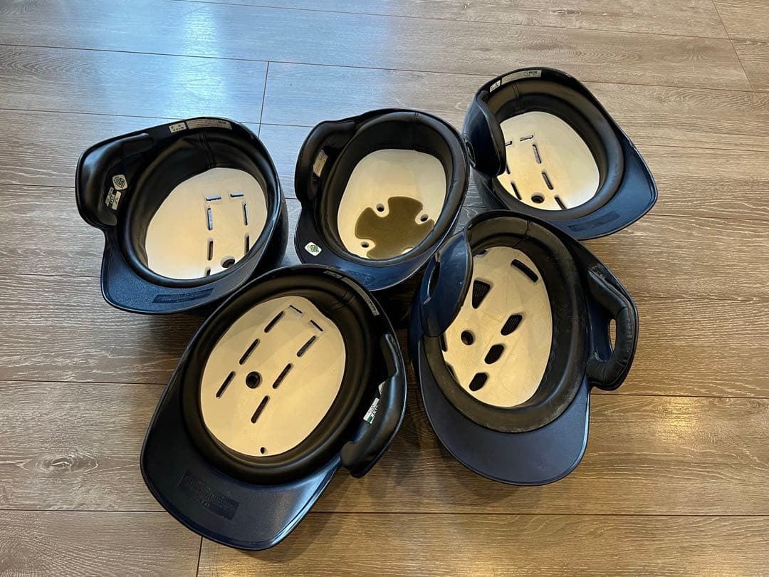 J.S.B.B バッター用ヘルメット 5個セット 黒