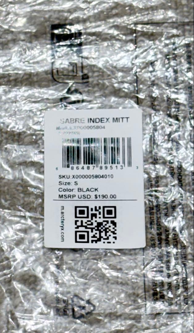 ARC’TERYX サイズ: S｜セイバー インデックス ミット