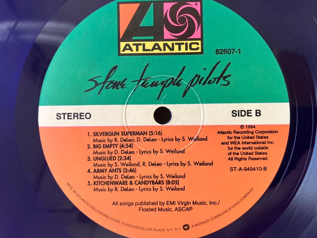 【希少•LP】Stone Temple Pilots – Purple•オルタナ