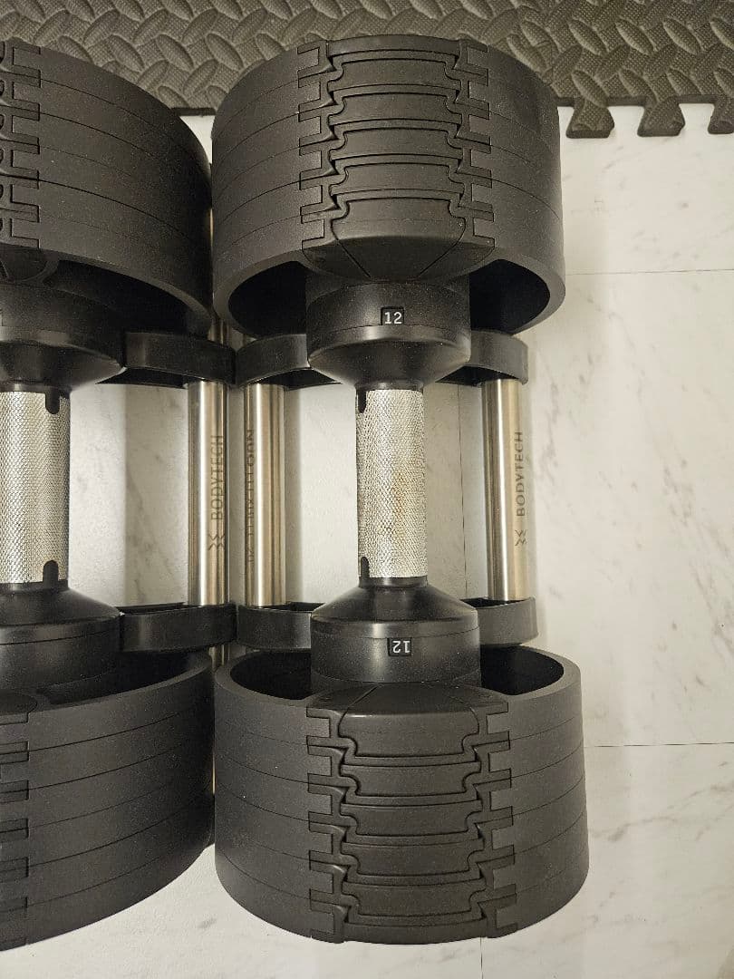 ボディテック フレックスダンベル 20kg 可変式 ➁つめ