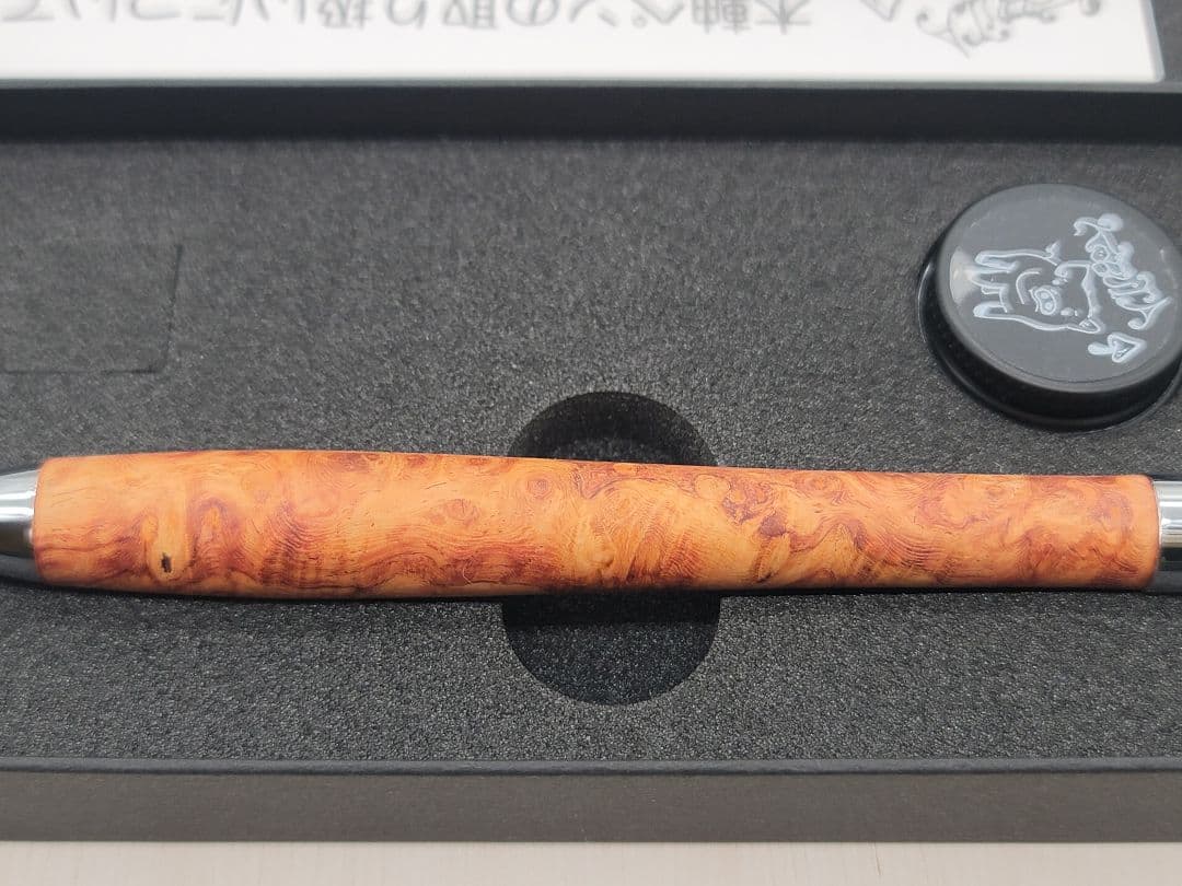 新品　こぶた工房　極上+花梨瘤　シャープペンシル0.5