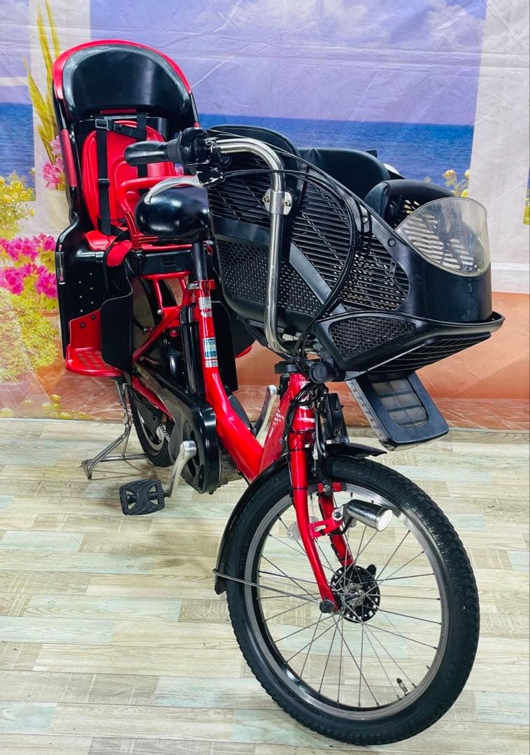 超特価！アンジェリーノ⭐️ブリヂストン子供乗せ電動アシスト自転車Y0003