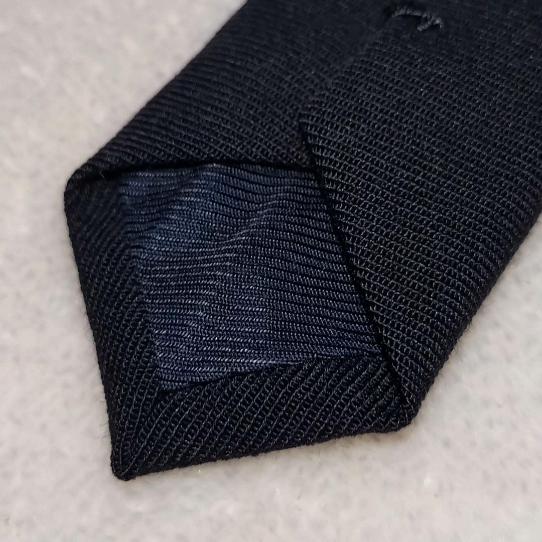 極美品■MARNI　マルニ　ネクタイ　ウール系 グレー×ブラック　ナロータイ