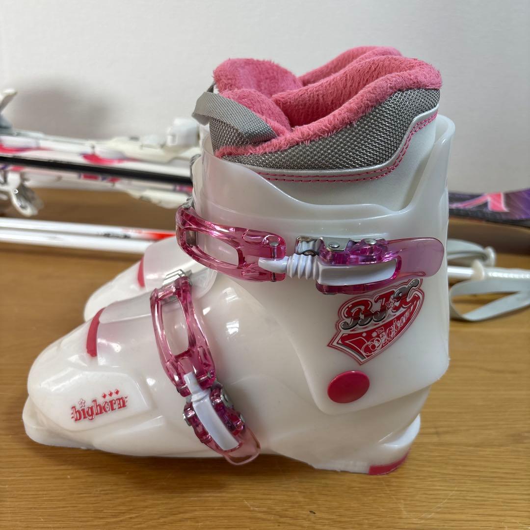 hartジュニアストック付スキーセット117cm 23cm