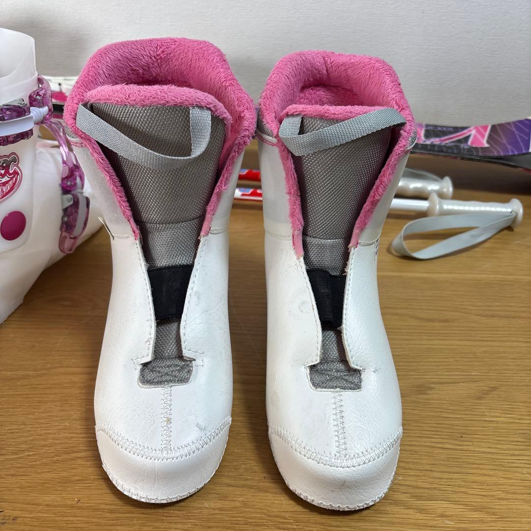 hartジュニアストック付スキーセット117cm 23cm