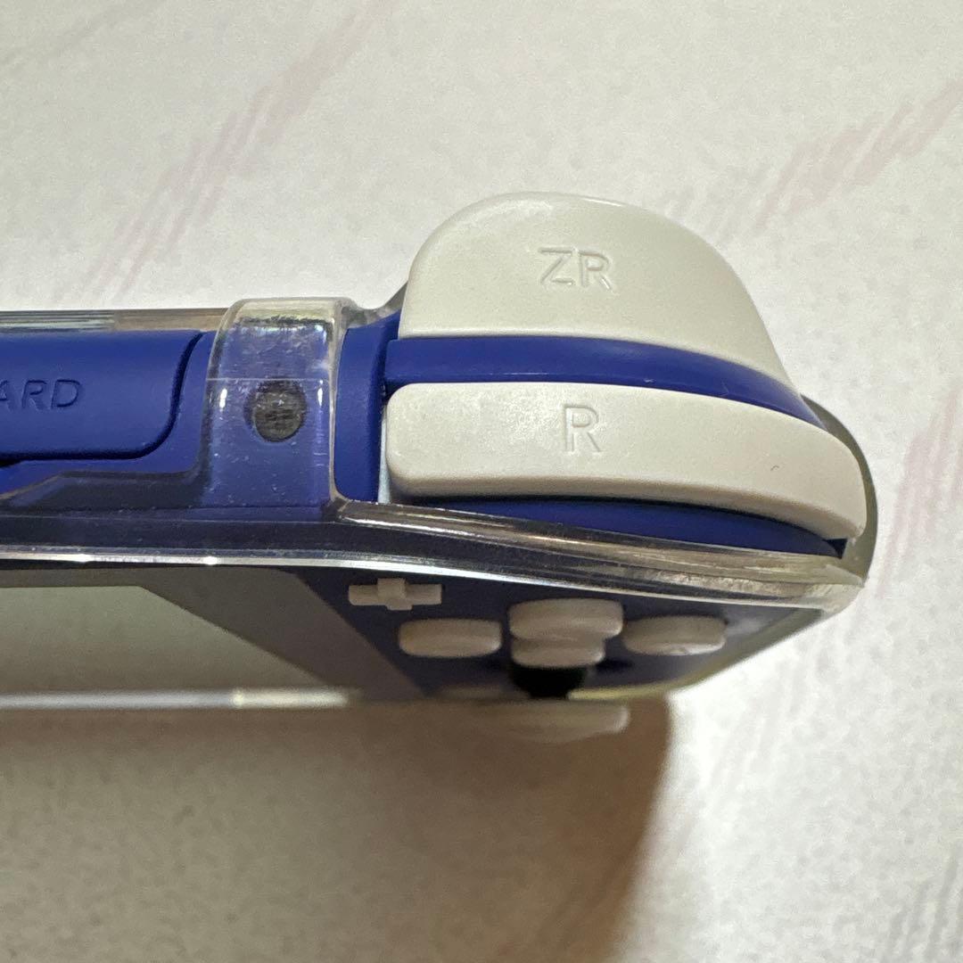 ニンテンドースイッチライト　ブルー　【本体・充電器・新品フィルム付き】