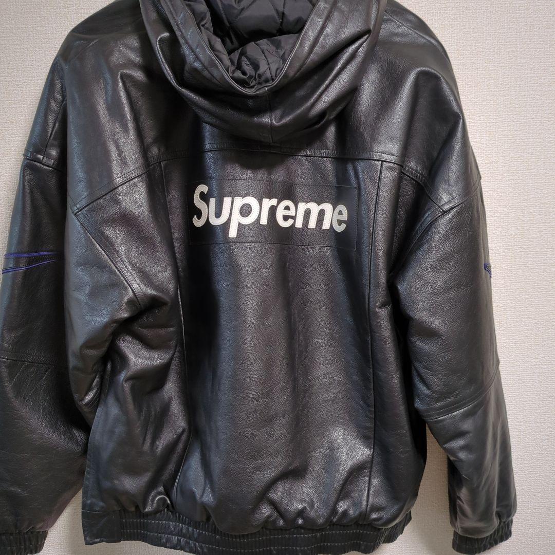 Supreme Leather Anorak Bomber Jacket 極美品