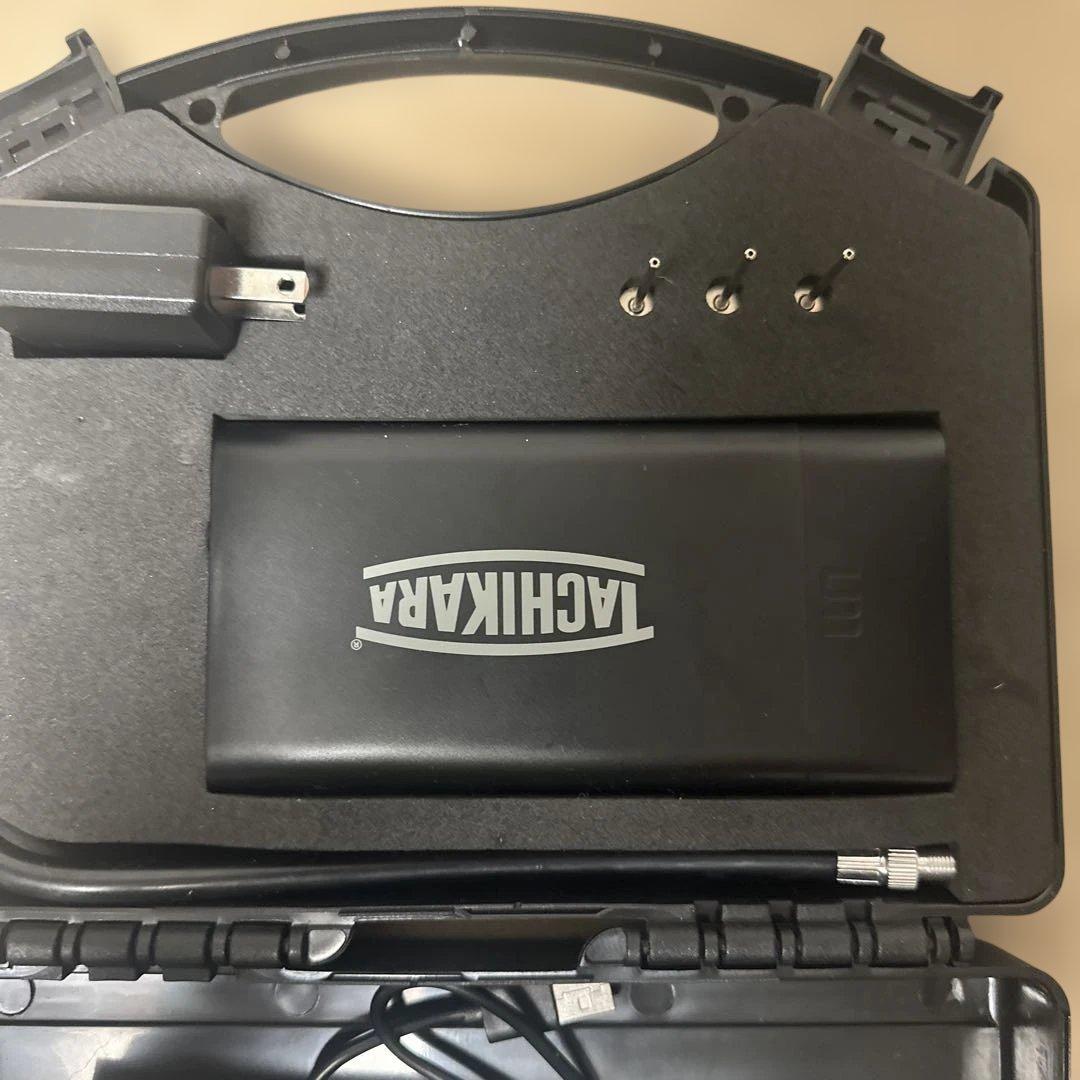 タチカラ　電動空気入　新品　バスケット