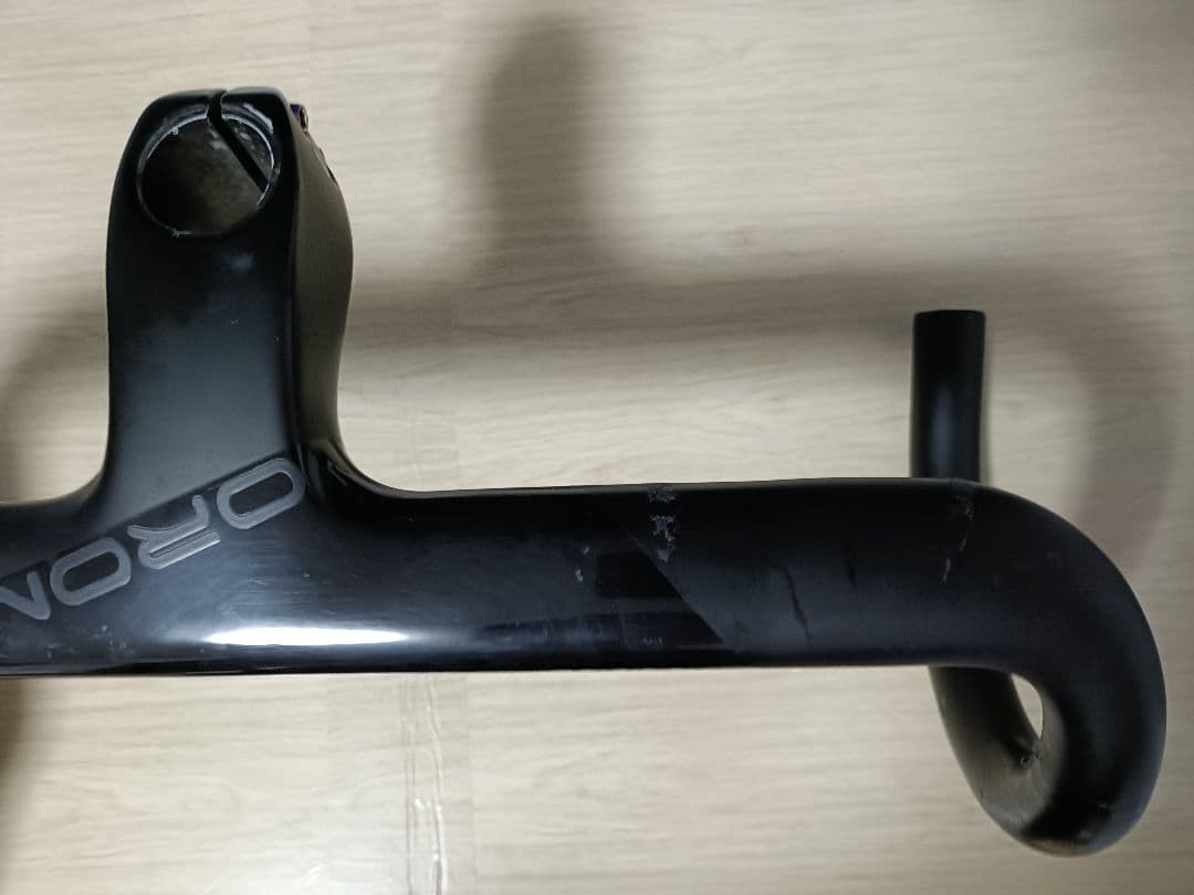 エルブス純正 ステム一体型カーボンハンドル OROME AEROPRO