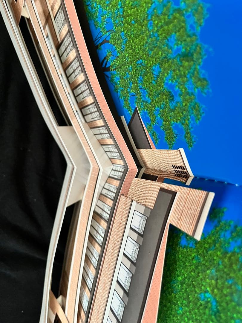 洋書　フランクロイドライト　立体書籍　ポップアップブック　建築作品集