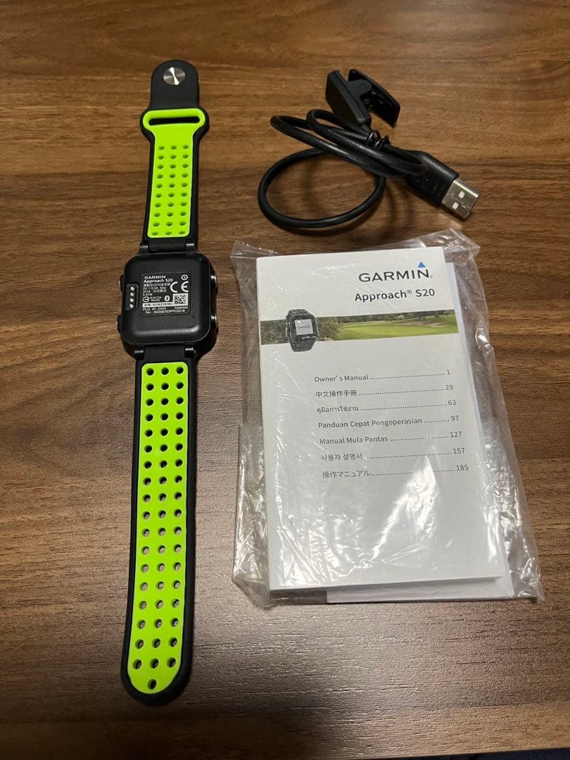 maasanベルト交換済GARMIN Approach S20 ゴルフ