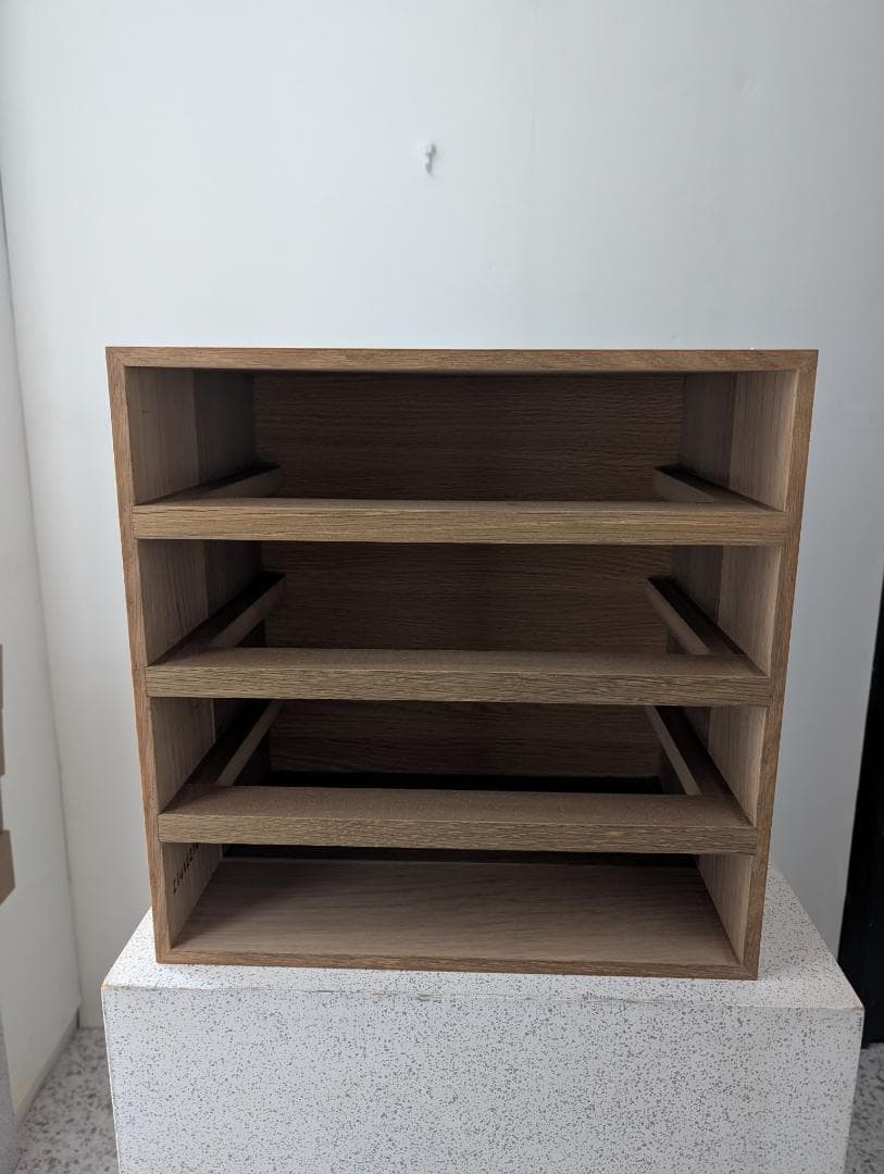 USED MUJI 無印 スタッキングチェスト 引出し4段 オーク材 美品