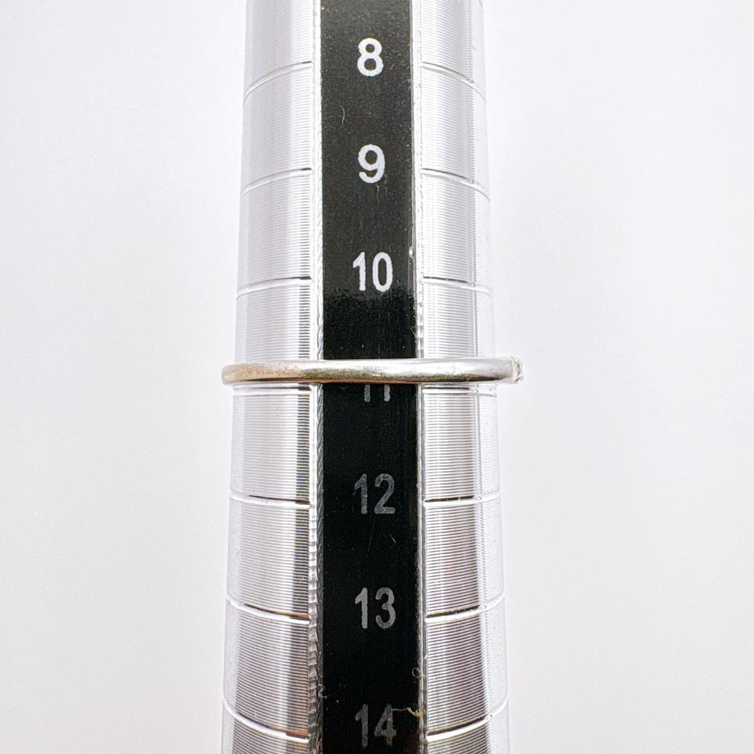 ★*★様 【K10WG】ホワイトゴールド ダイヤ0.20ctハーフエタニティリン