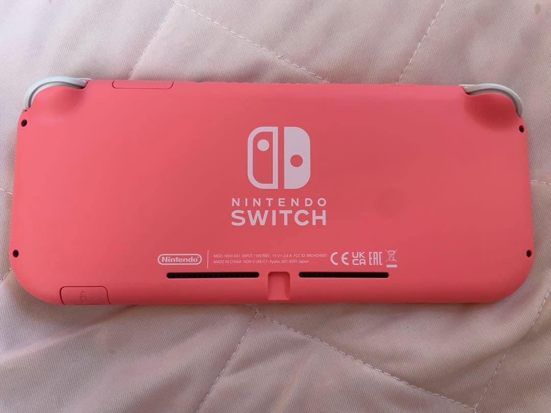 Nintendo Switch Lite コーラル 本体(箱、充電器あり)