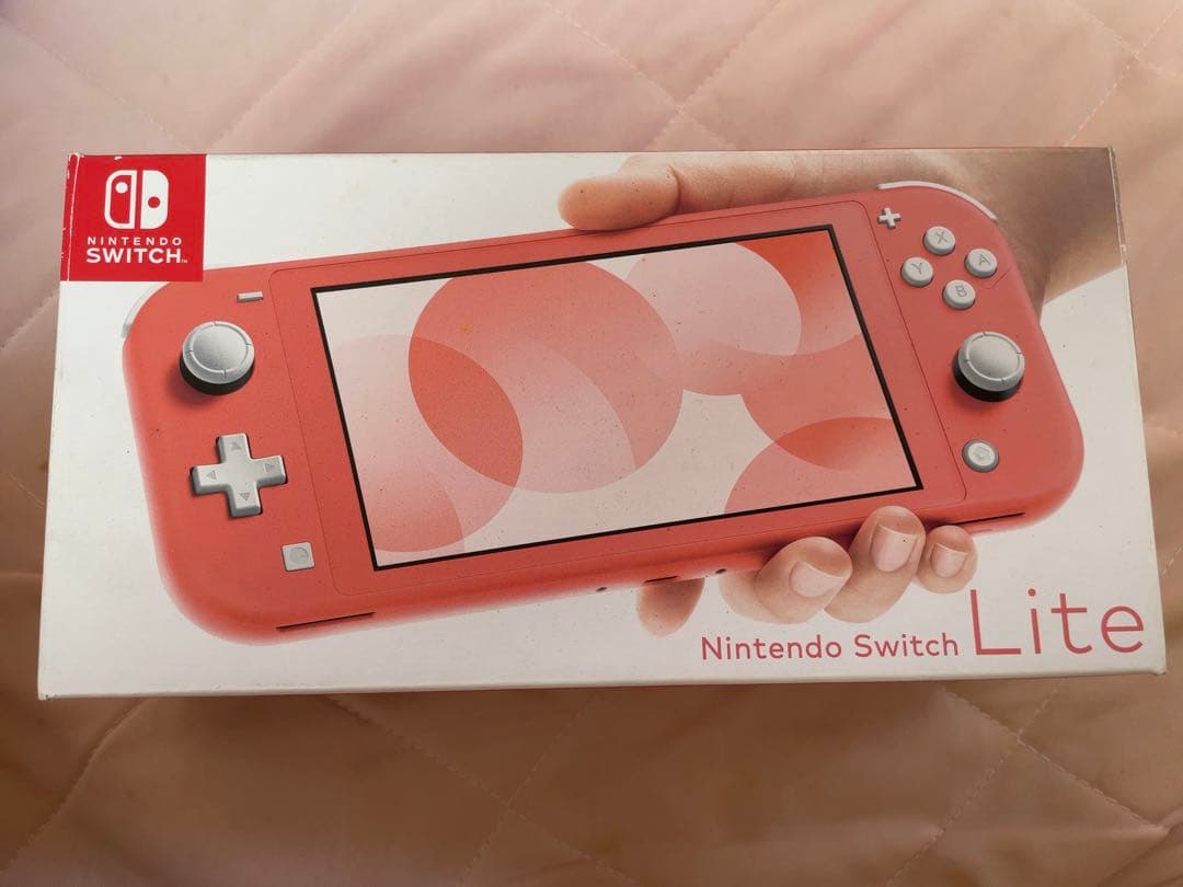 Nintendo Switch Lite コーラル 本体(箱、充電器あり)
