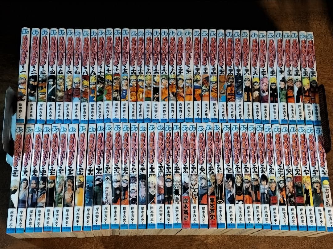 NARUTO ナルト　1-72 漫画　少年漫画　完結　全巻セット