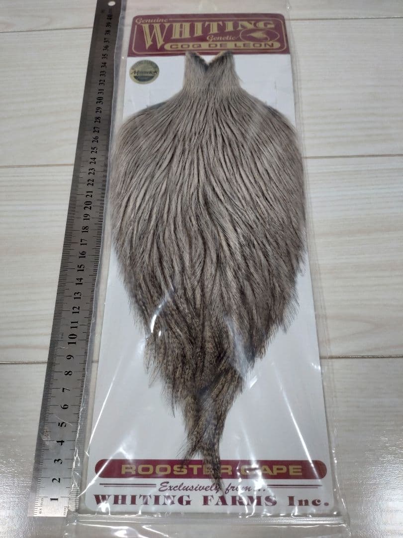 Whiting コックデレオン クリームバジャー 　ホワイティング　ハックル