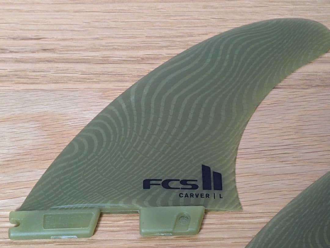 【5本セット】 FCS II CARVER トライ クアッド 5フィンセット