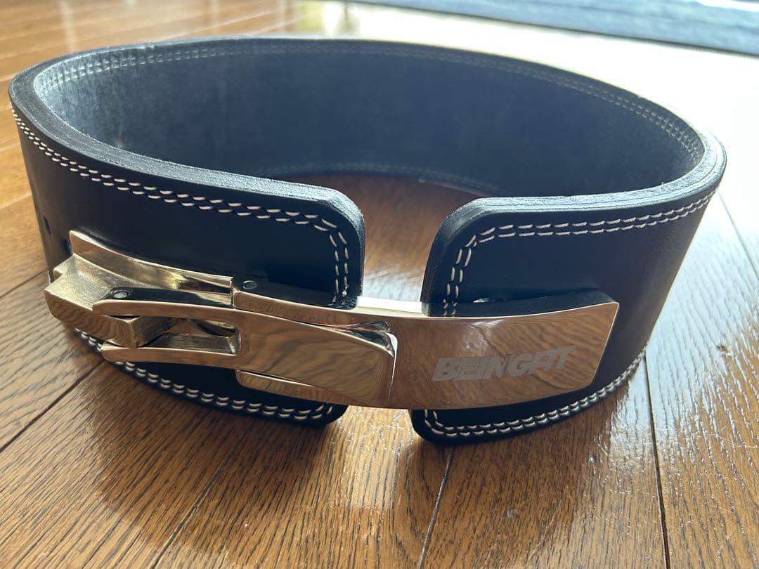 Beingfit レバーアクションベルト 10mm ワイドタイプ　S