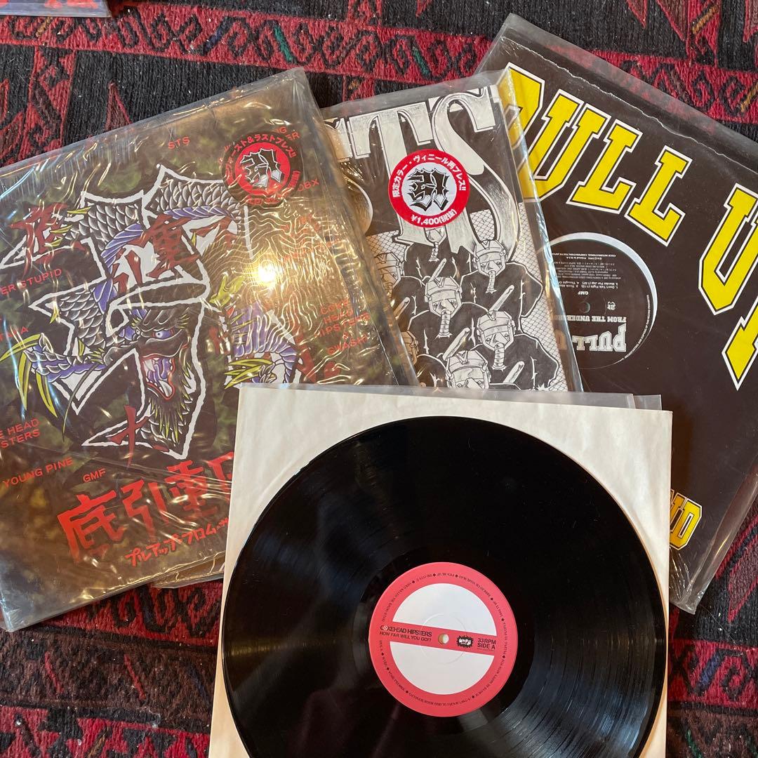 cokehead hipsters / pull up / 底引重圧九割　LP