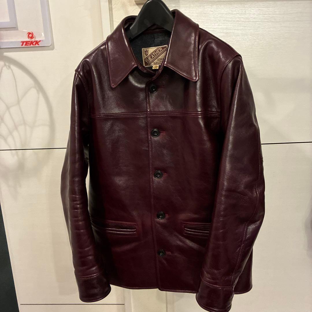 g*r様 y2 leather ワイツーレザー　別注　ホースハイド　カーコート