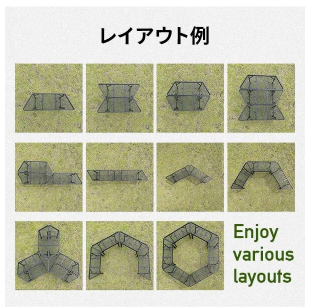 ヘキサテーブルBBQテーブル キャンパーズコレクション