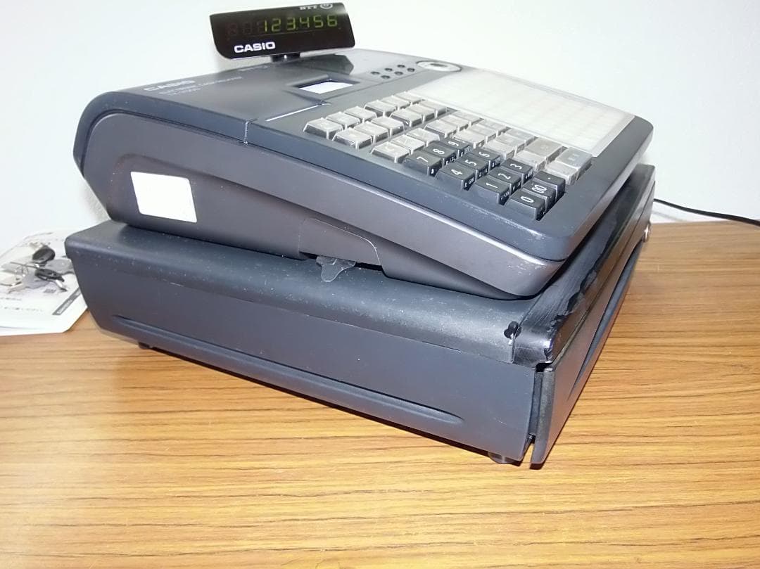 カシオ 飲食店向 72タッチ 3面可能 TK-2500 レジスター250501