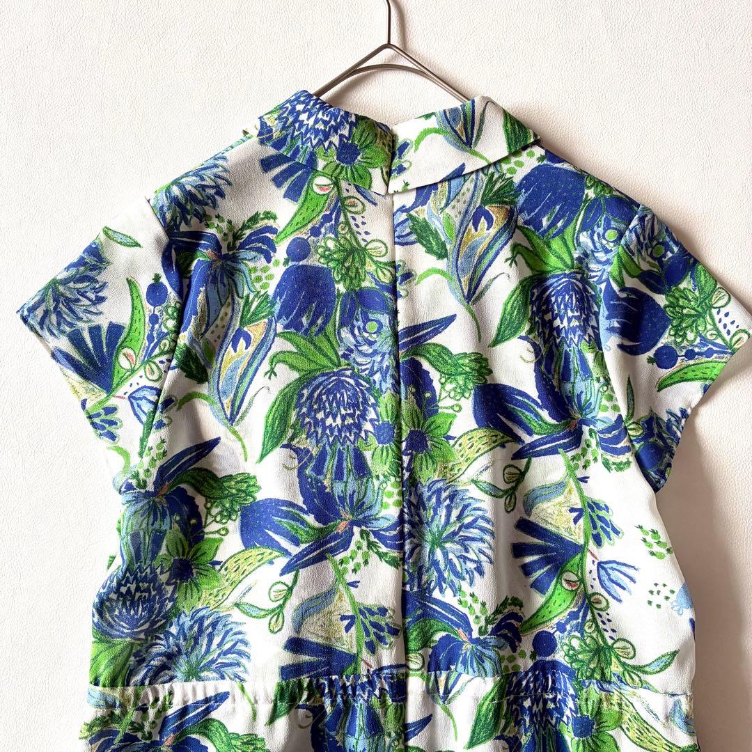 極美品✨Kay me ケイミー　現行　衿付きカシュクールワンピース　インナー付き