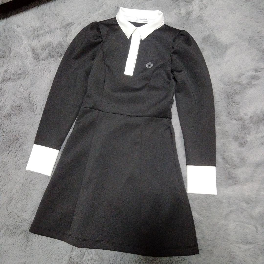 リエンダゴルフ♡パフスリーブ♡長袖/ワンピース♡S　ゴルフ/スポーツ