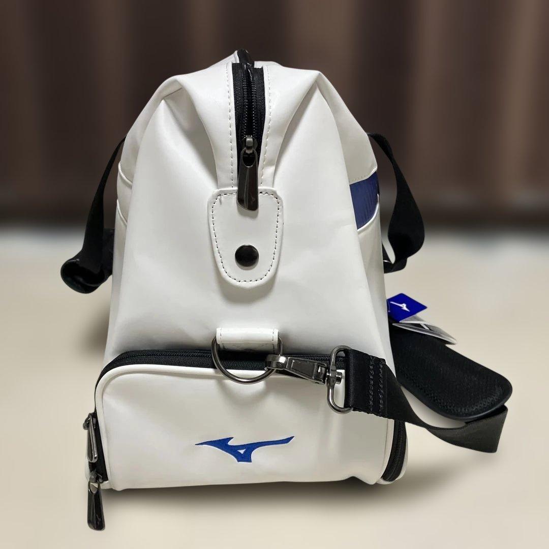 新品　未使用品　Mizuno JPX ゴルフバッグ ホワイト/ブルー 中型