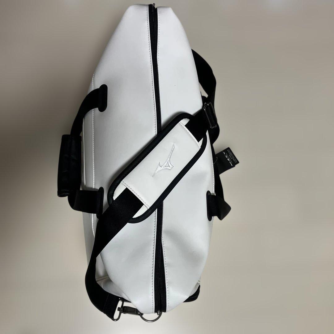 新品　未使用品　Mizuno JPX ゴルフバッグ ホワイト/ブルー 中型