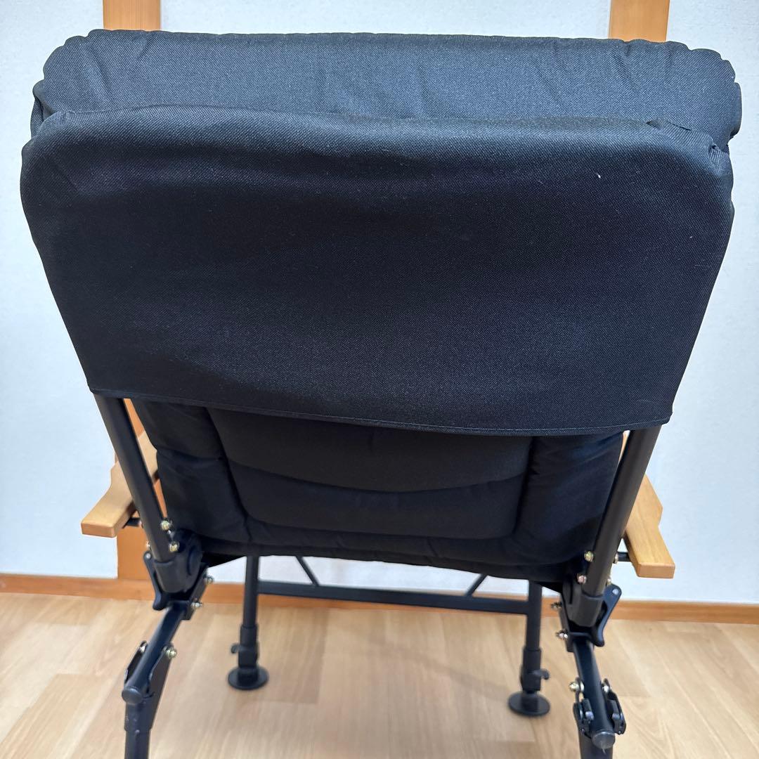 Noe どこでもチェア　リクライニングチェア　ブラック