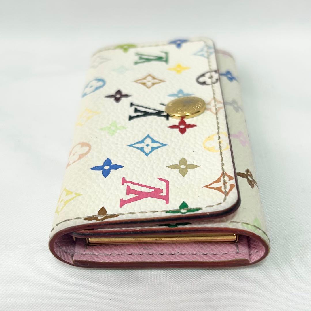 ルイヴィトン ミュルティクレ4 マルチカラー ブロン キーケース 4連