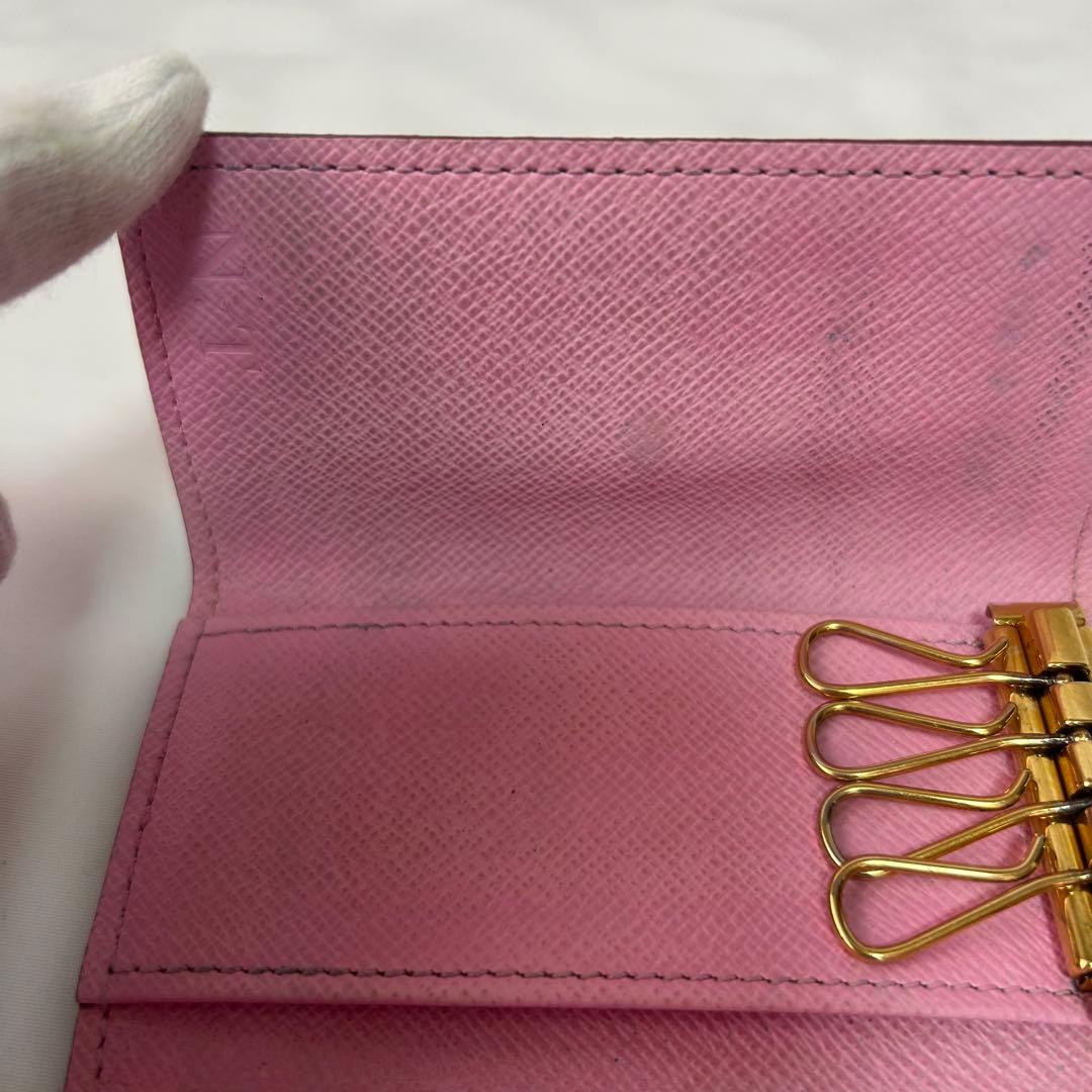 ルイヴィトン ミュルティクレ4 マルチカラー ブロン キーケース 4連