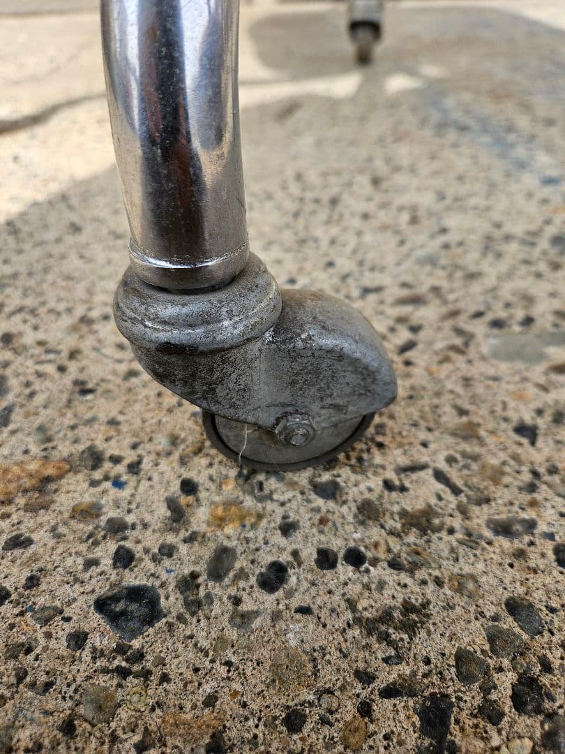 フランスヴィンテージ デスクチェア インダストリアル 回転椅子 昇降