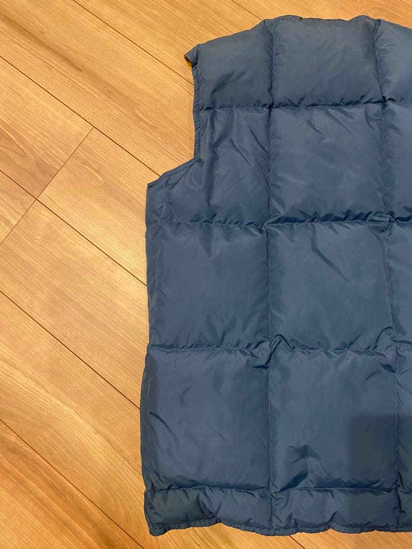 80s エディバウアー　黒タグ　ダウン　ベスト　TALON モディファイ　希少