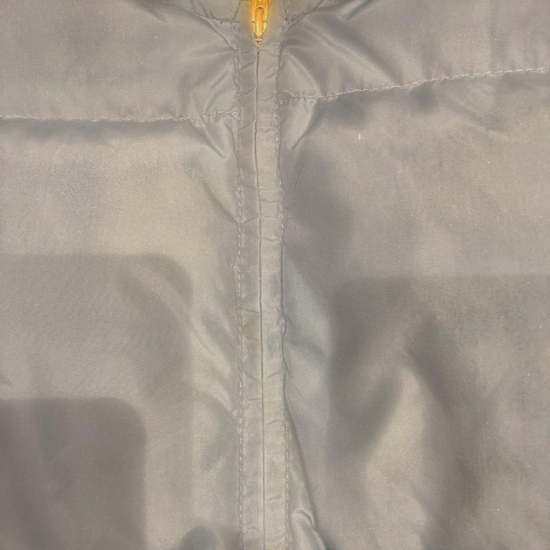 80s エディバウアー　黒タグ　ダウン　ベスト　TALON モディファイ　希少